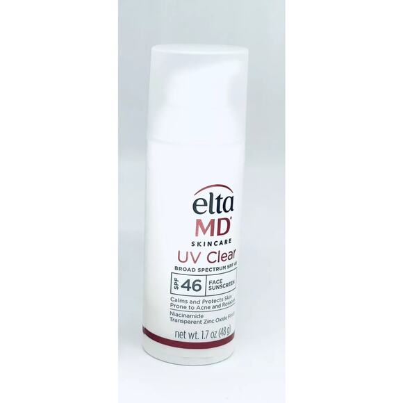 EltaMD UV Clear Face Sunscreen, Protects Sensitive & Acne-Prone Skin, 1.7 oz - Picture 1 of 2